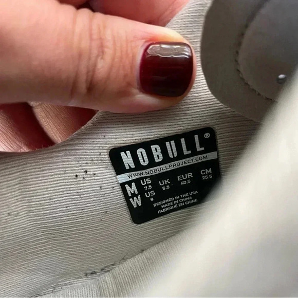 Nobull Gray Moon Rock Speckle Training Sneaker - Picture 7 of 8